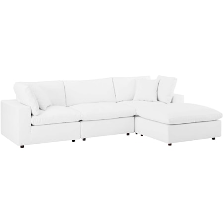 4-Piece Sectional Sofa