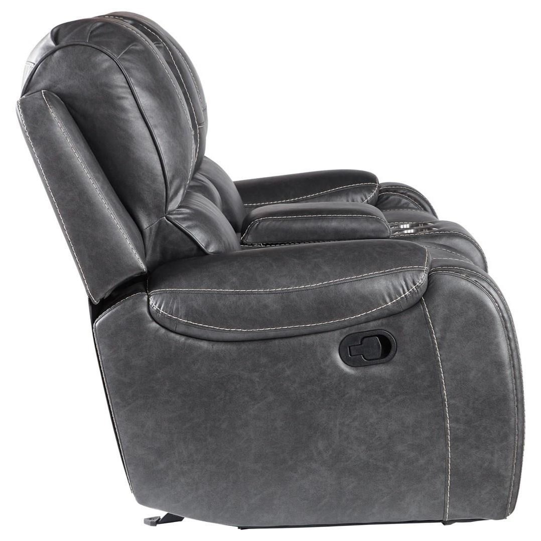 Manual Motion Glider Recliner Loveseat