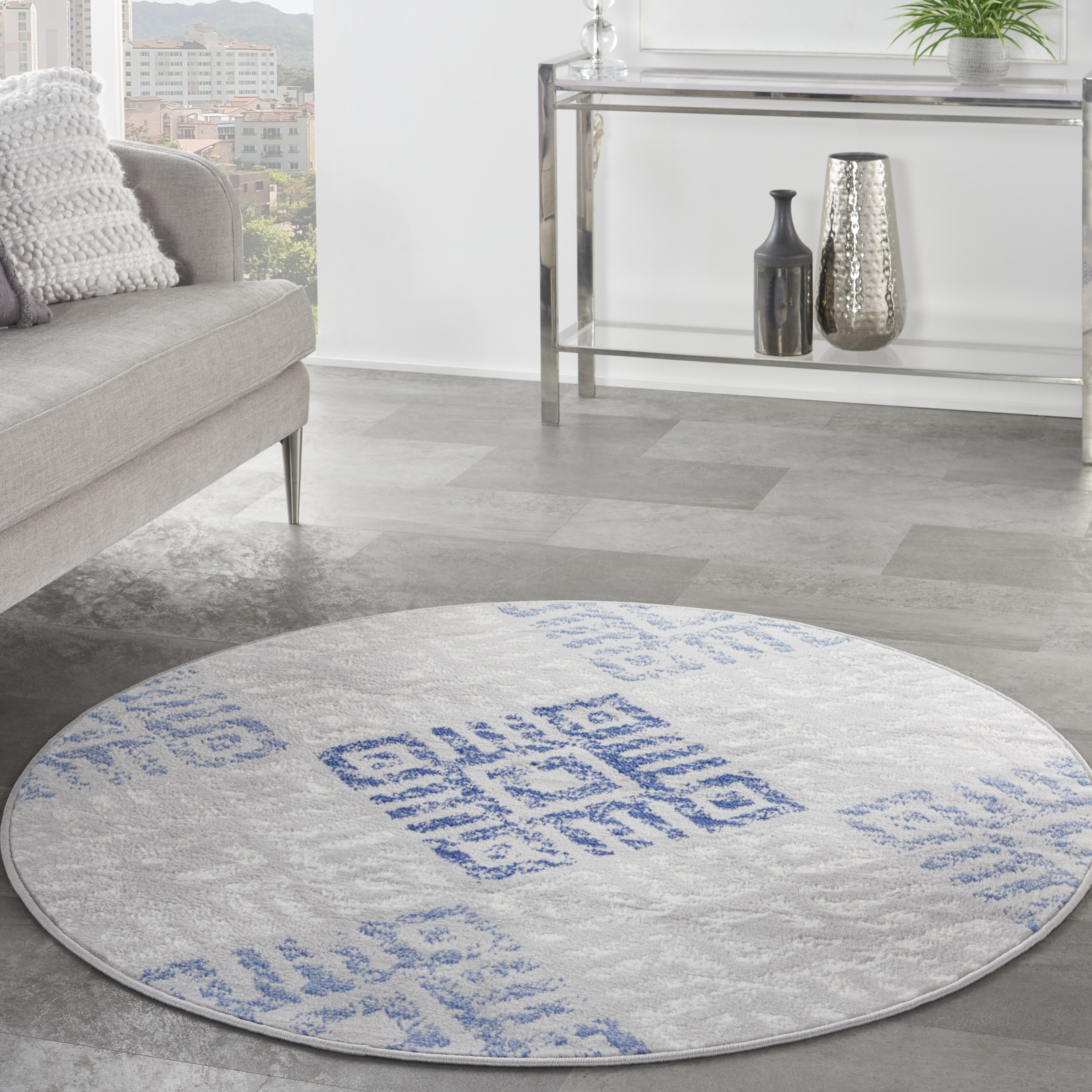 Nourison Whimsicle 5' Round  Rug