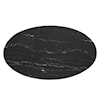 Modway Lippa 48"  Oval Marble Dining Table