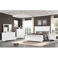 Transitional 5-Piece King Bedroom Set