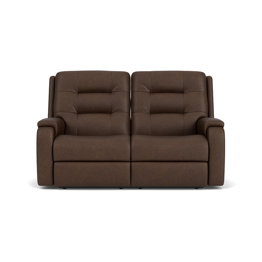 Flexsteel Arlo 3810-60H 653-70 Contemporary Power Reclining Loveseat ...