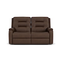 Contemporary Power Reclining Loveseat