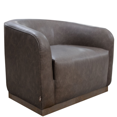 Contemporary Armchair with Accent Pillow