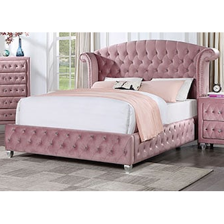 Full Bed Pink