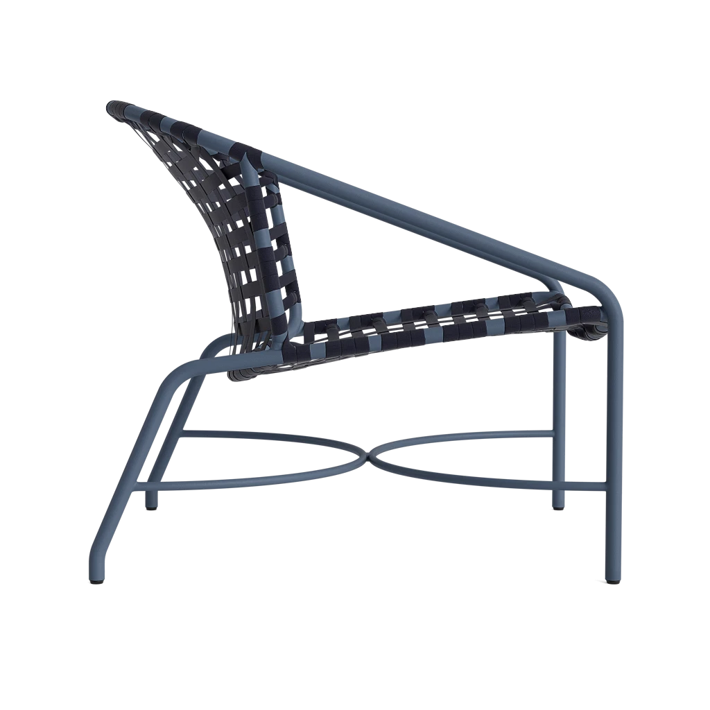 Brown Jordan Kantan Strap Deep-Seating Lounge Chair