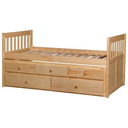 Twin/Twin Trundle Bed