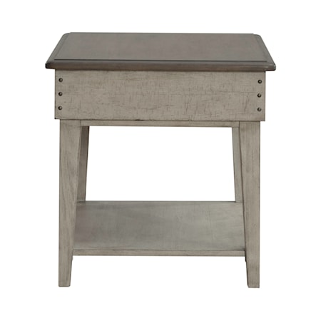 1-Drawer End Table