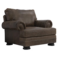 Foster Leather Chair without Pillows