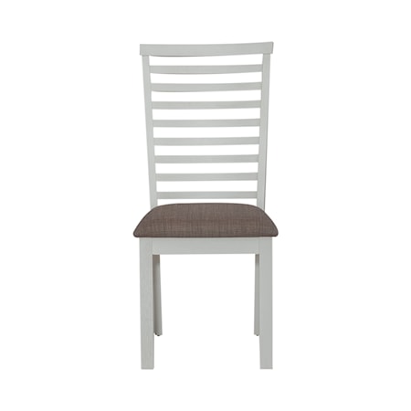 Upholstered Ladder Back Side Chair