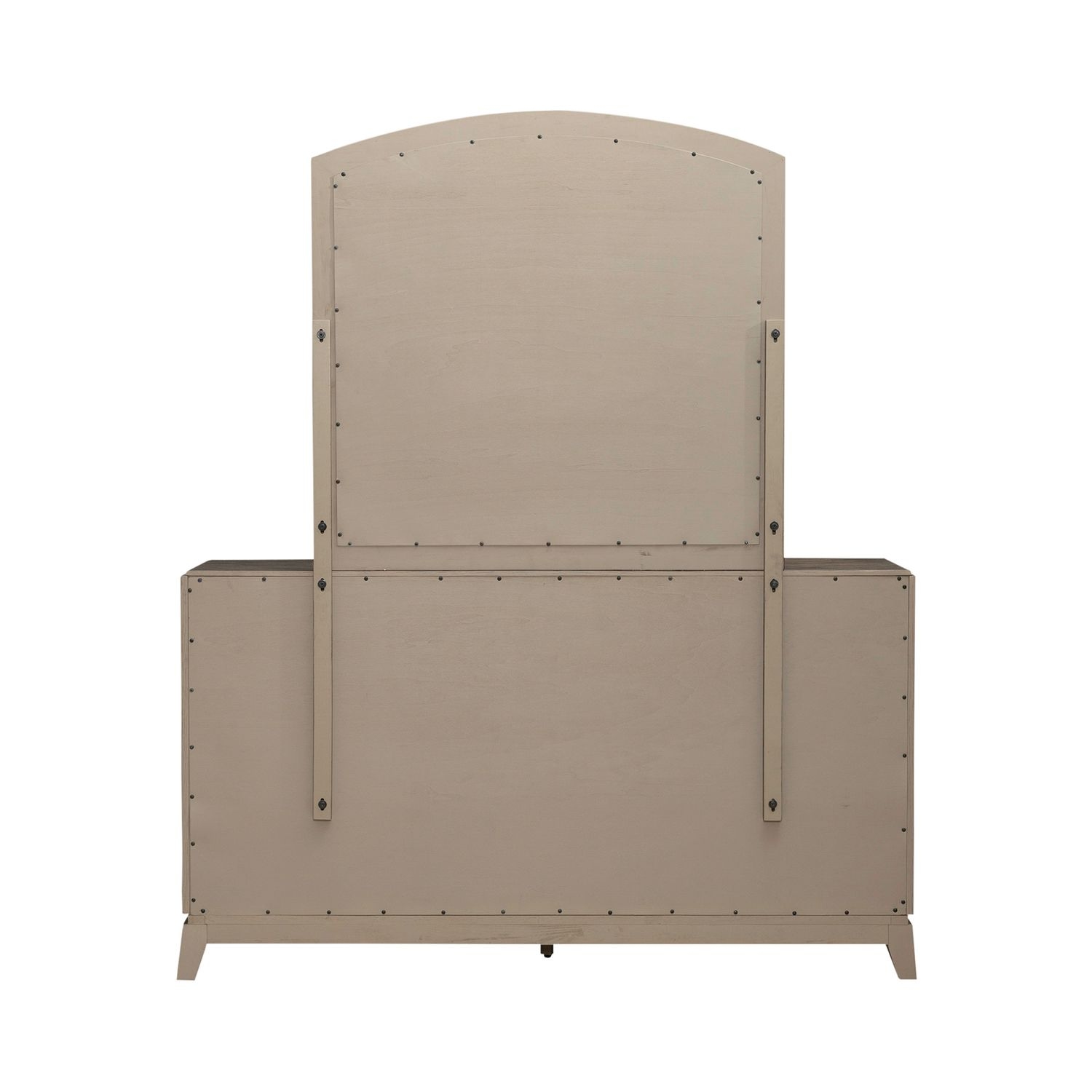 6-Drawer Dresser and Arched Mirror