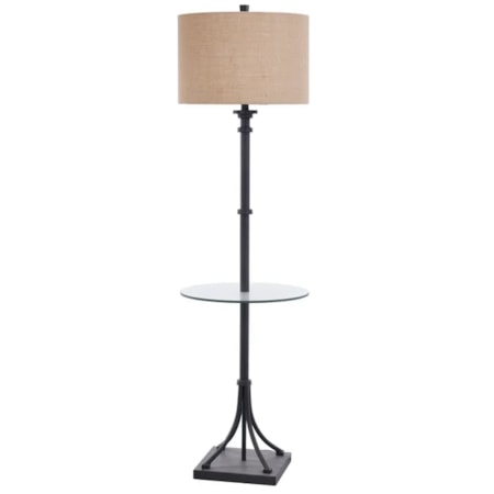 Floor Lamp with Table