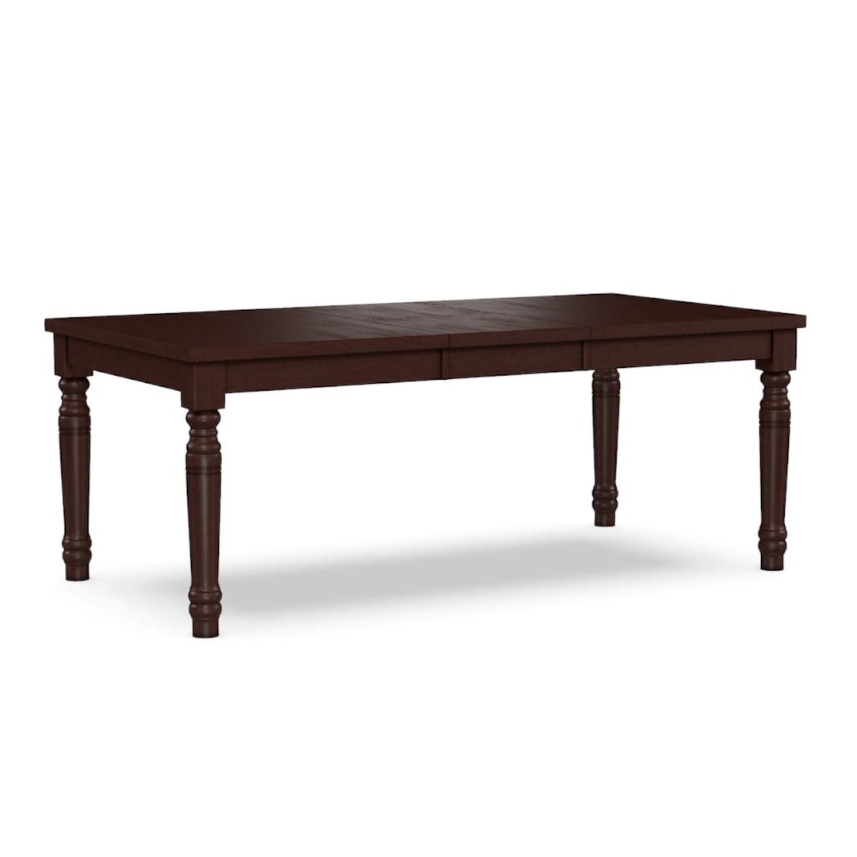 John Thomas Curated Collection Dining Table with Turned Legs