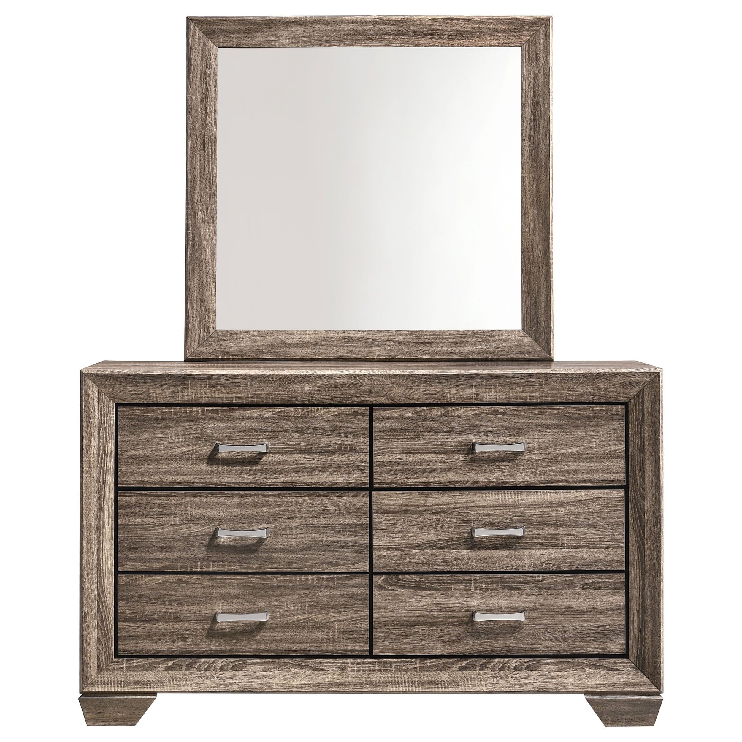 6-drawer Dresser w/ Mirror