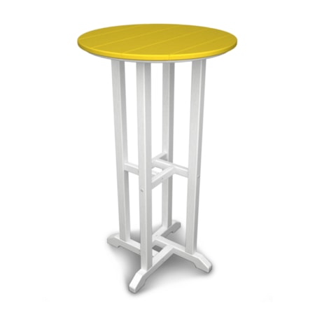 Contempo 24" Round Bar Table