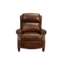 Transitional Push Recliner with Nailheads