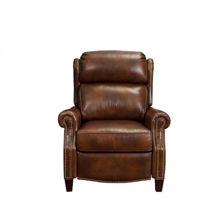 Push thru the arm recliner