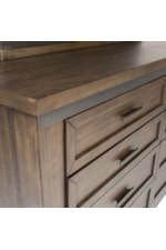 Liberty Furniture Thornwood Hills Transitional 4-Piece Two Sided Storage King Bed Set