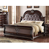Crown Mark Stanley King Arched Panel Bed