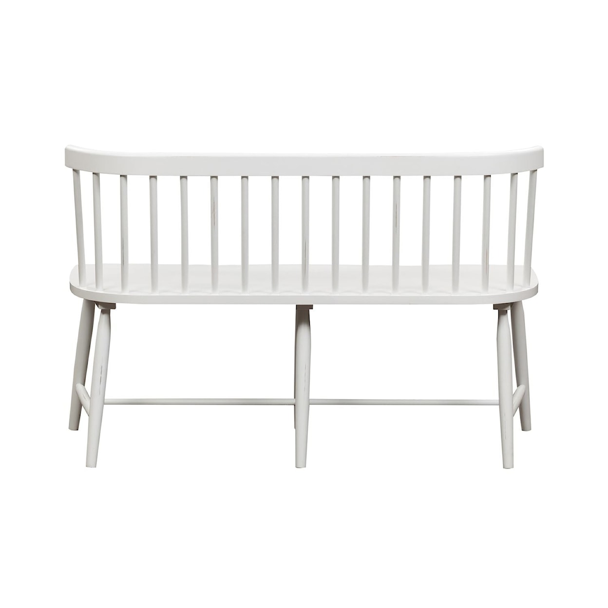 Liberty Furniture Capeside Cottage Spindle Back Dining Bench