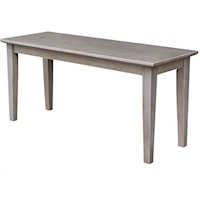 Contemporary Dining Bench