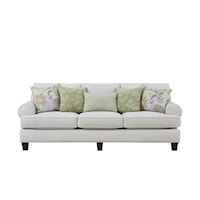Traditional Sofa in Performance Fabric