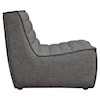 Diamond Sofa Furniture Marshall Armless Chair