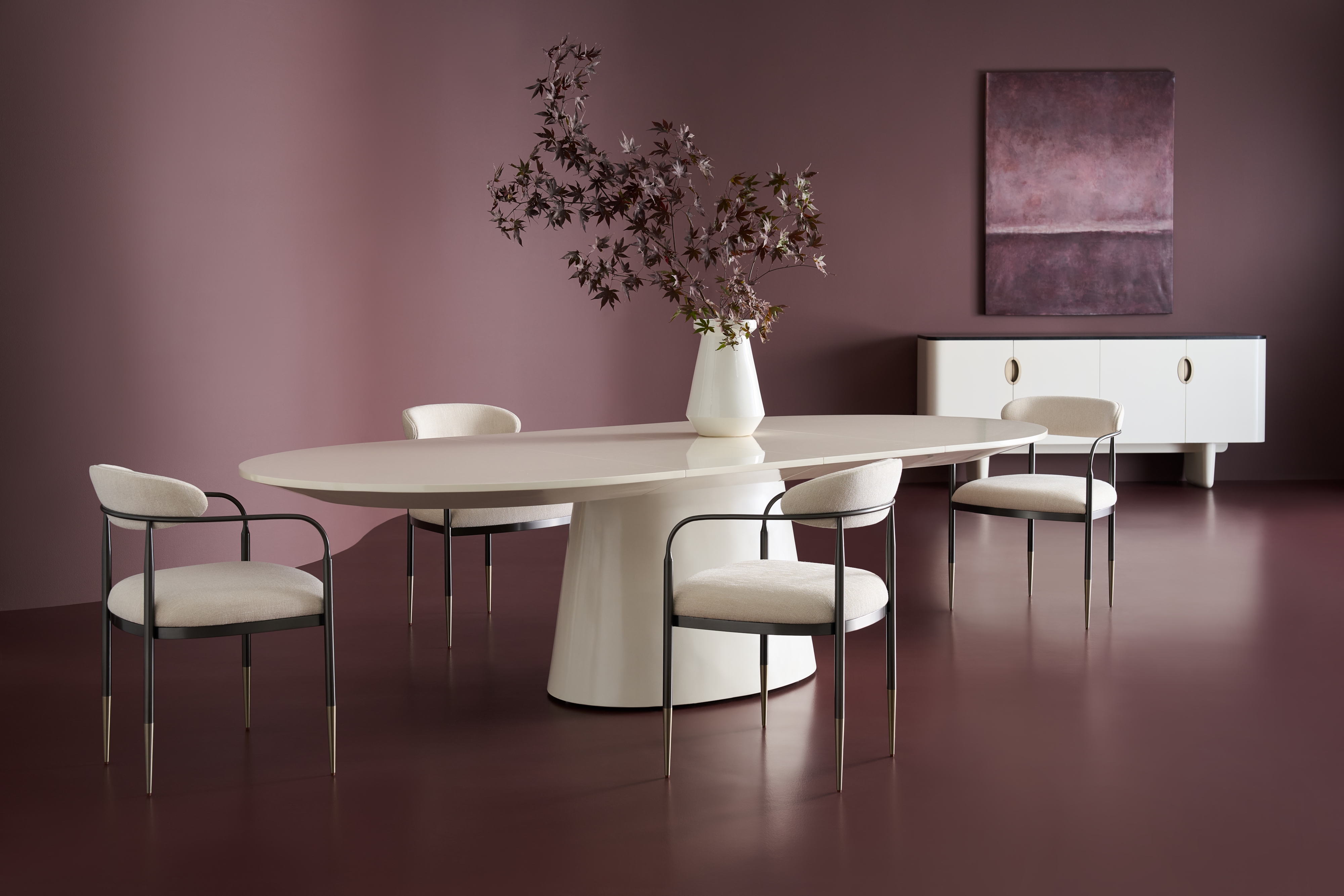 Caracole Caracole Classic Paragon Dining Table - Blanc