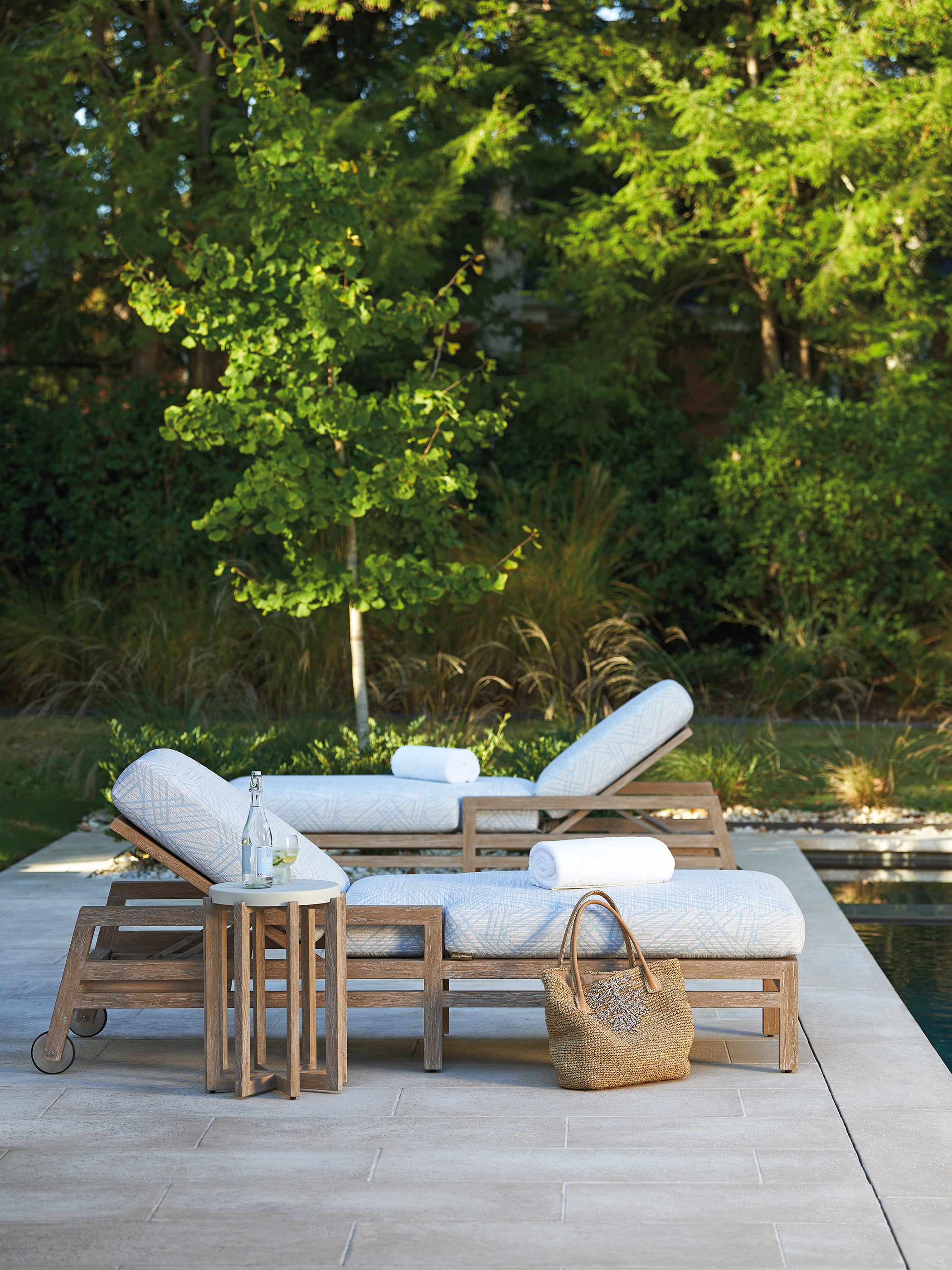 Tommy Bahama Outdoor Living Stillwater Cove Outdoor Chaise