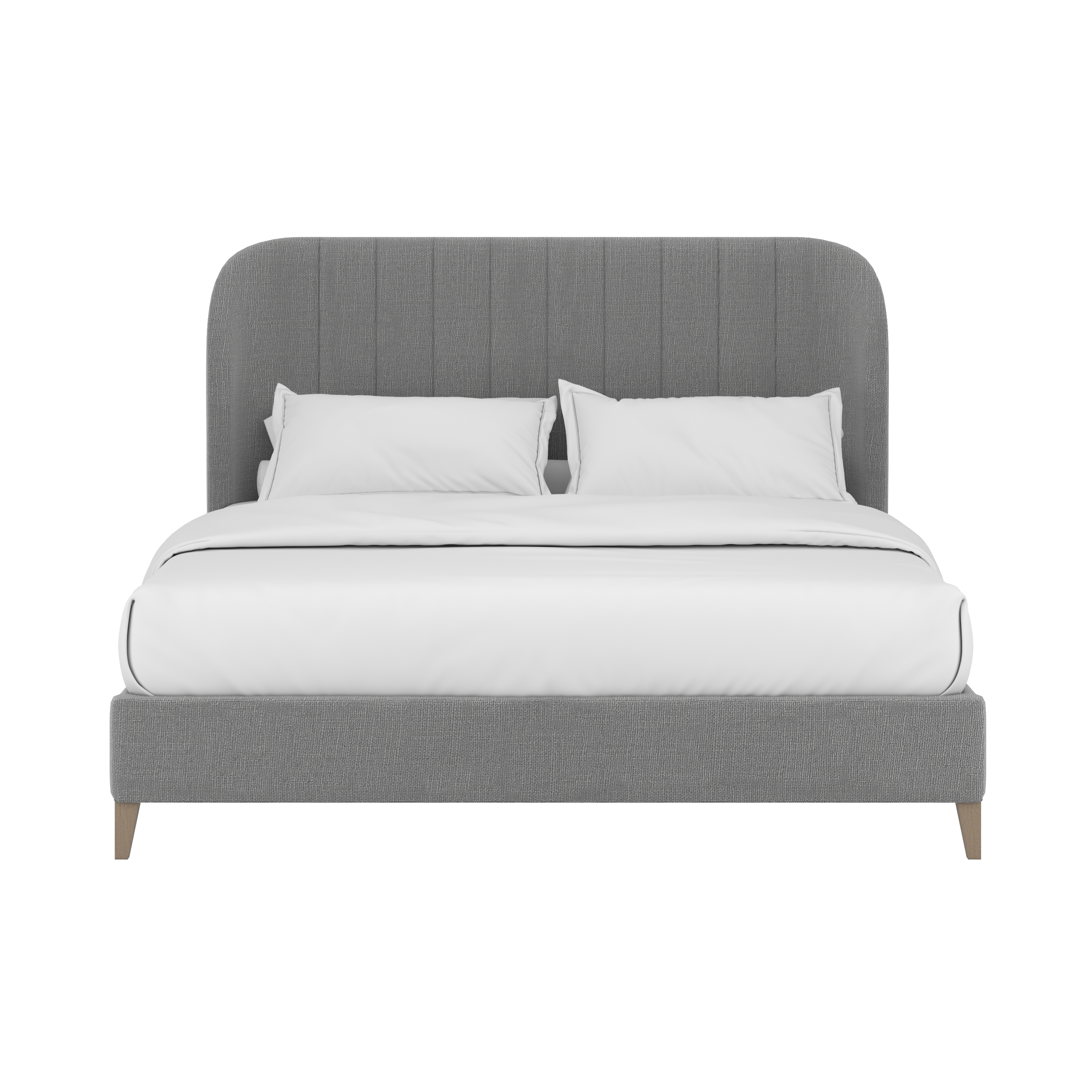 A.R.T. Furniture Inc Upholstered Bed Program Dante King Wide Channel Uph Bed