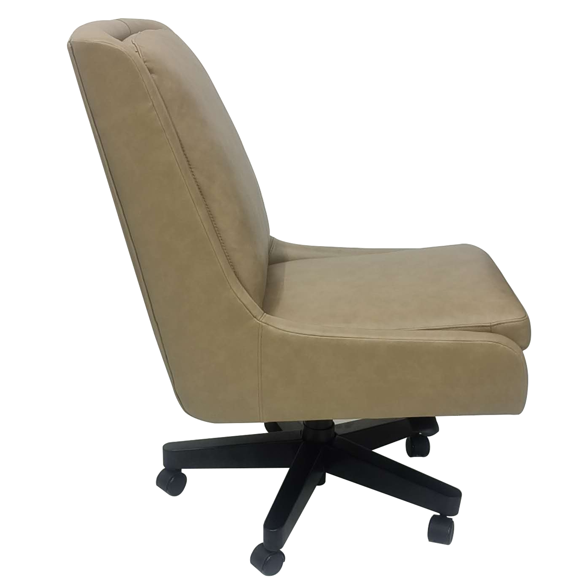 Leather Swivel Desk Chair