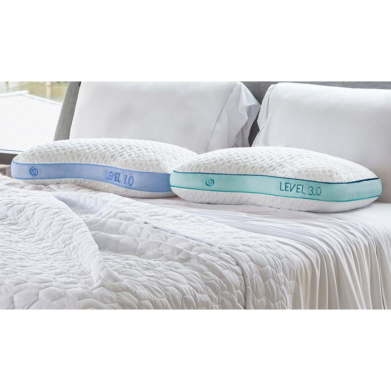 Bedgear Level Performance Pillows Level 3.0 Performance Pillow - Large Body