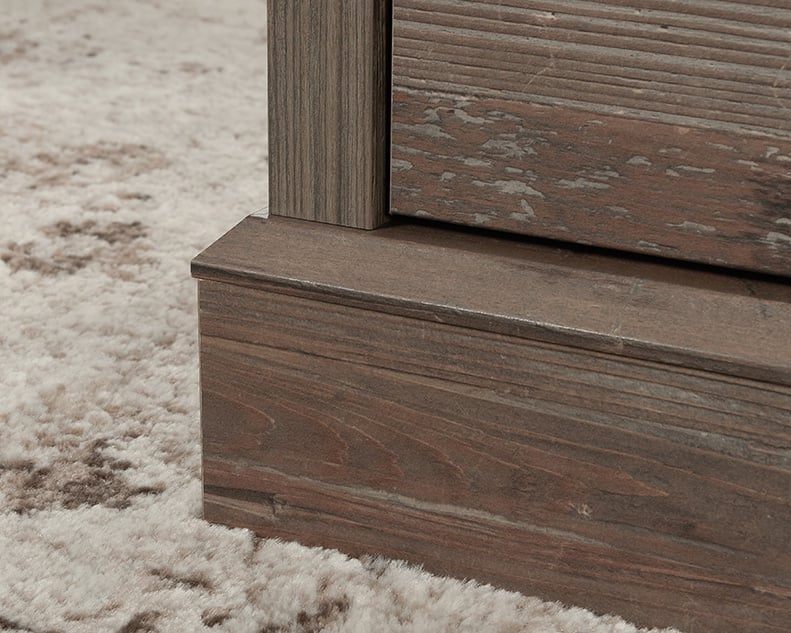 Sauder Aspen Post Aspen Post Double Pedestal Executive Desk