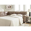 Signature Design by Ashley Navi 2-Piece Sectional w/ Sleeper and Chaise