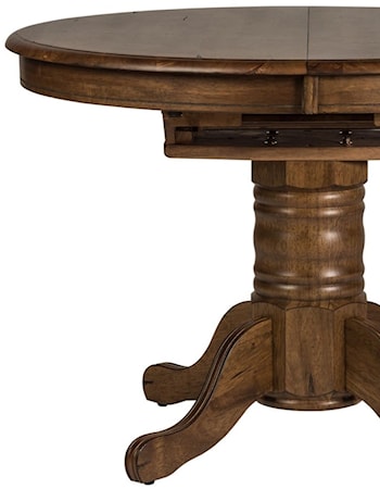 Oval Pedestal Dining Table