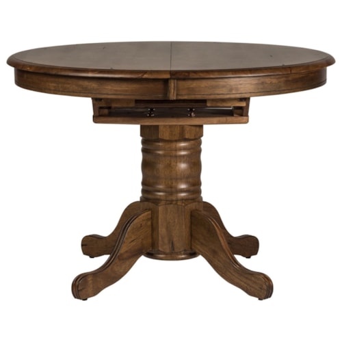 Cottage Single-Pedestal Gathering Table