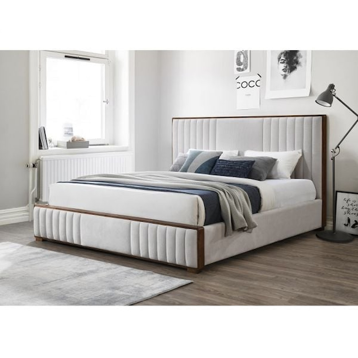 Acme Furniture Kaleea King Upholstered Bed