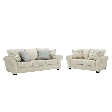 Sofa and Loveseat