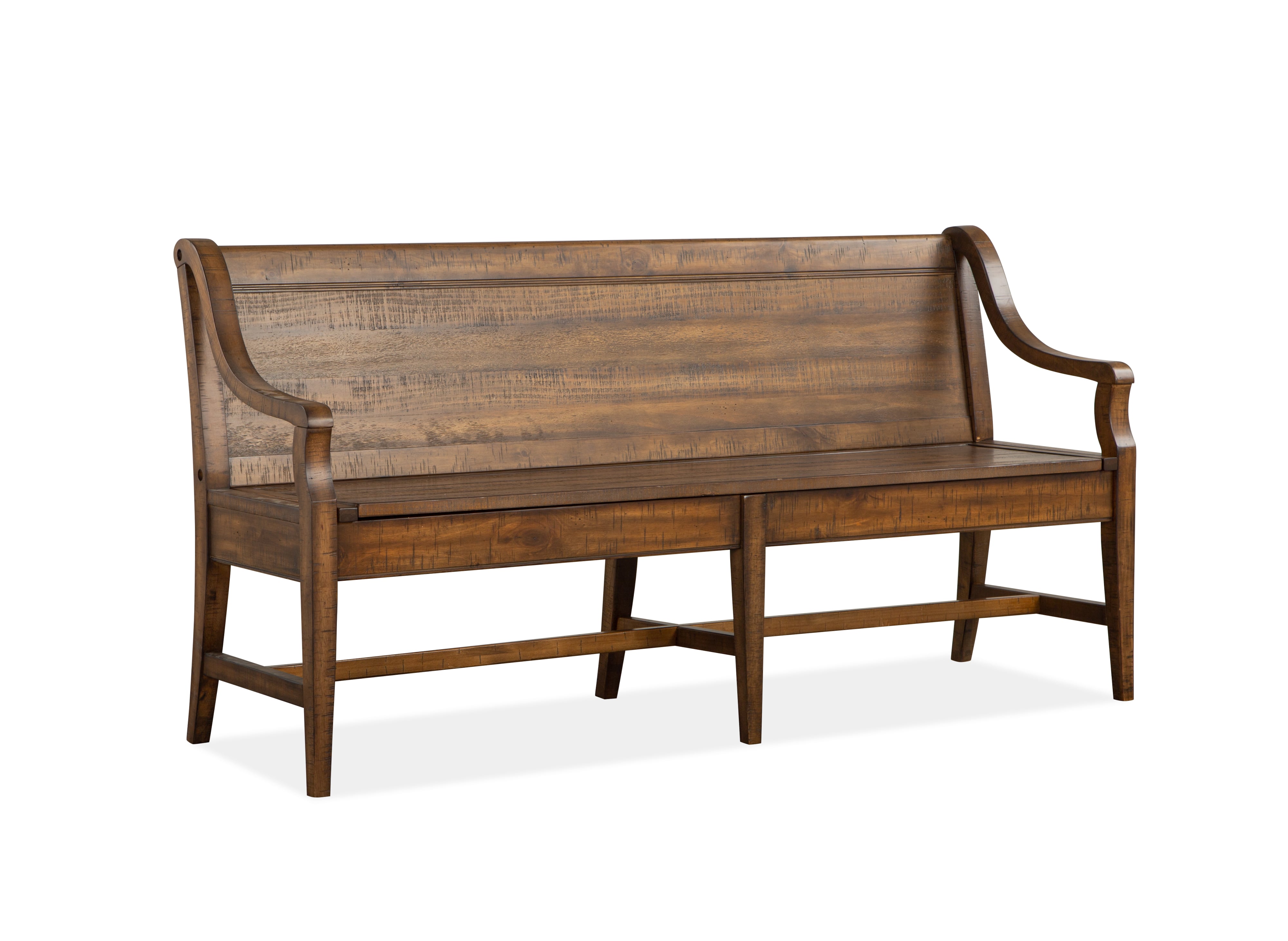 Sharon Bay Creek Bench w/Back