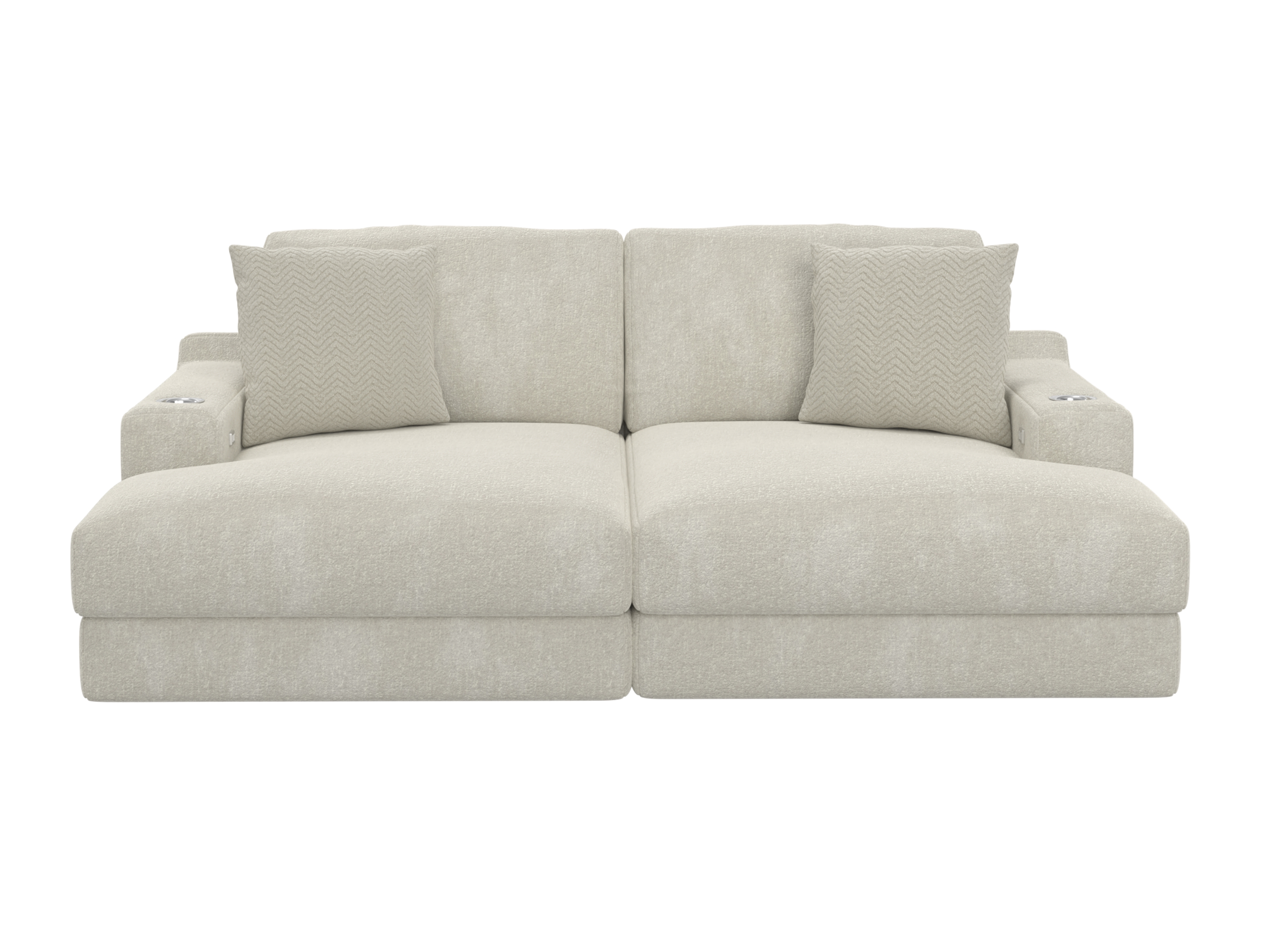 Jackson Furniture Cozy 2-Piece Sectional Chaise