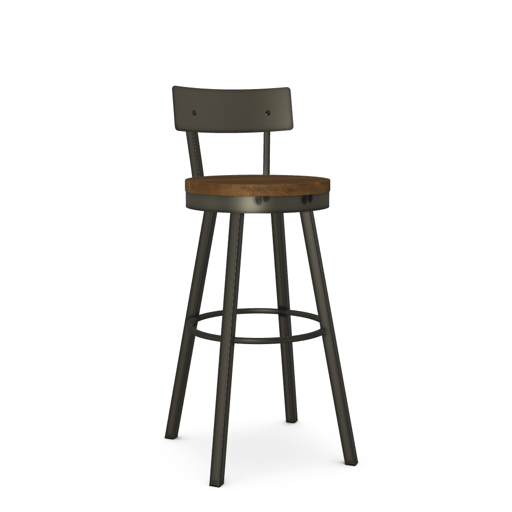 Spectator Height Swivel Stool