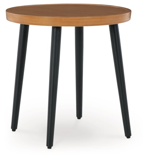 Outdoor Round End Table