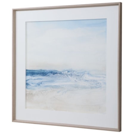 Surf And Sand Framed Print