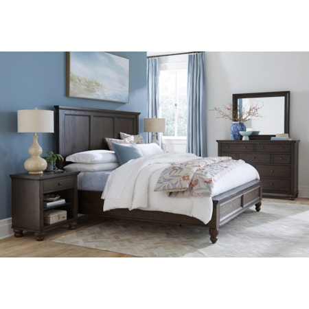 Queen Panel Bed