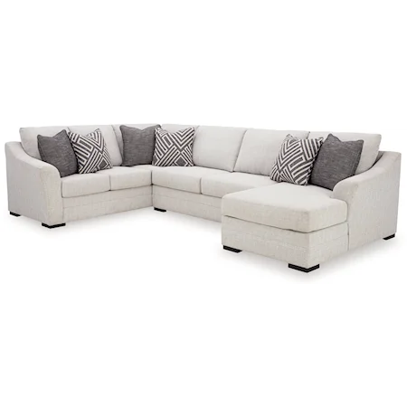 3-Piece Sectional With Chaise