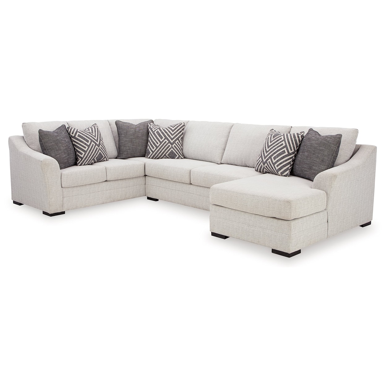 Benchcraft by Ashley Koralynn 3-Piece Sectional With Chaise