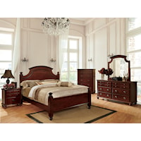 5 Pc. Queen Bedroom Set w/ Chest