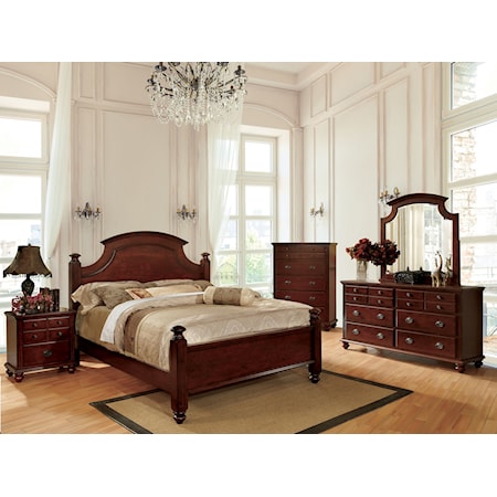 5 Pc. Queen Bedroom Set w/ Chest