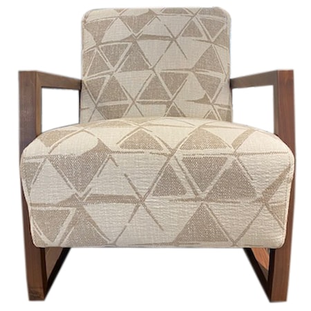 Wood Accent Chair
