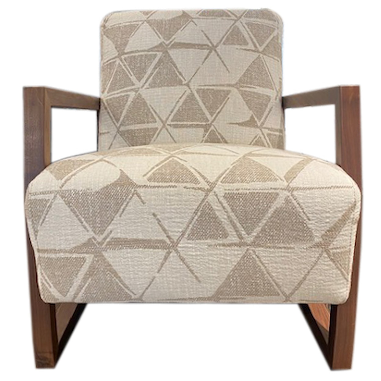 Jonathan Louis Mansfield Wood Accent Chair